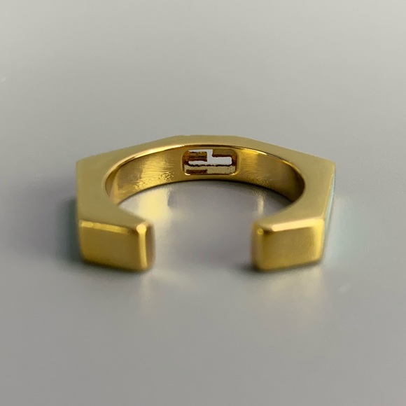 FENDI Enameled Baguette ring - Picture 4 of 8